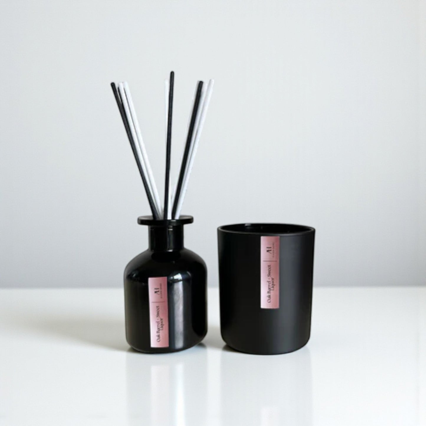 Oak Barrel + Sweet Liquor: Gift Set Noir